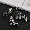 304 Stainless Steel Angel Pendants LS-STAS-M202-02AS-5