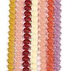 Synthetic Coral Dyed Carved Beads Strands CORA-K009-05A-1