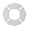 Carbon Steel Cutting Dies Stencils DIY-WH0170-155-2