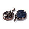Natural Sodalite Pendants G-A241-02R-02-2