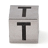 Tarnish Resistant 201 Stainless Steel European Beads LS-STAS-M058-01T-P-1