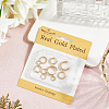 5 Pairs 5 Style Rack Plating Round Brass Hoop Earrings for Women EJEW-BBC0001-98-5