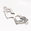 Tarnish Resistant 201 Stainless Steel Links connectors X-STAS-S059-04A-2