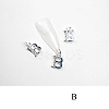 Alloy Rhinestone Cabochons LS-MRMJ-T056-93P-B-1