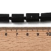 Natural Black Tourmaline Beads Strands GG-CBA8682-A08-5