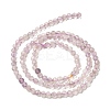 Faceted Natural Amethyst Beads Strands LS-G-RM241221-B42-5