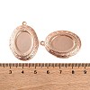 Rack Plating Brass Locket Pendants KK-K277-05RG-3