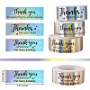 3Roll 3 Style Hot Stamping Self-Adhesive Paper Gift Tag Youstickers DIY-SZ0007-41-7