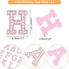 Cloth Hotfix Rhinestone Iron on/Sew on Patches DIY-WH0321-80-2