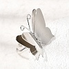 Brass Cuff Open Rings for Women RJEW-F215-02P-2