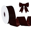 Velvet Spandex Ribbon OCOR-WH0082-467D-1
