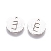 Non-Tarnish 201 Stainless Steel Charms LS-STAS-Q201-T051-E-2