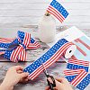 Independence Day Polyester Ribbon OCOR-WH0078-18C-3