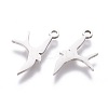 Tarnish Resistant 201 Stainless Steel Pendants STAS-Q201-T158-2