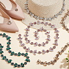 1.8M 4 Colors Iron Rhinestone Strass Chains CH-WR0001-04-4