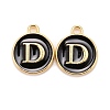 Golden Plated Alloy Charms ENAM-S118-02D-1