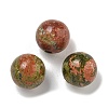 Natural Unakite Beads G-G147-01J-1