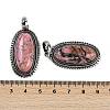Natural Rhodonite Pendants G-I370-07AS-03-3