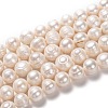 Natural Cultured Freshwater Pearl Beads Strands PEAR-L033-93-1