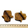 Natural Tiger Eye Cabochons G-G119-02A-3