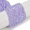 Electroplate Glass Beads Strands GLAA-Q105-03-2