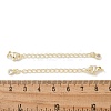 Brass Chain Extender KK-P284-09G-02-3