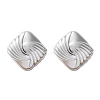 304 Stainless Steel Stud Earrings for Women LS-EJEW-K306-01P-4