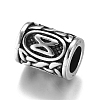 304 Stainless Steel European Beads OPDL-G010-07AS-14B-2
