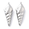 Anti-Tarnish 304 Stainless Steel Pendants STAS-R130-33P-1