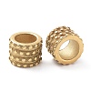 Ion Plating(IP) 304 Stainless Steel European Beads STAS-B011-10G-2