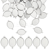 50Pcs 304 Stainless Steel Cabochon Connector Settings STAS-HY0001-87-1
