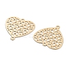 Long-Lasting Plated Brass Links Connector Charms KK-K336-46B-KCG-2