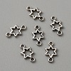 Tibetan Style Alloy Connector Charms FIND-CJC0012-079-2