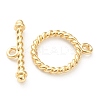 Brass Toggle Clasps KK-P200-06G-1