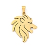 Ion Plating(IP) 201 Stainless Steel Pendants STAS-N103-187G-1