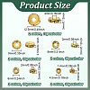 200Pcs 10 Styles Tibetan Style Alloy Spacer Beads FIND-PH0025-38-2