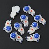 Space Theme Translucent Resin Cabochons RESI-WH0021-50E-2