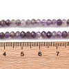 Faceted Natural Amethyst Beads Strands G-RM241221-N2-3