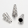 Tibetan Style Alloy Bead Cone TIBEB-00821-AS-NR-2