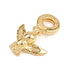 Brass European Dangle Charms KK-N271-33G-2