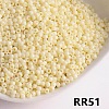 Opaque 11/0 Glass Seed Beads SEED-I013-2mm-RR51-1