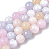 Natural Quartz Beads Strands X-G-T129-10-1