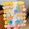 14Pcs Acrylic Alligator Hair Clips PW-WG39D48-08-1