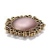 Hollow Retro Plastic Imitation Cat Eye Cabochons LS-KK-Z004-01B-AG-2