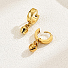 Elegant and Versatile 201 Stainless Steel Hoop Earrings WR7294-3