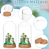 Glass Dome Cover AJEW-WH0505-27-4