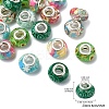 20Pcs 5 Colors Transparent Resin European Rondelle Beads RPDL-YW0001-13A-3
