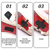 4 Sets 4 Colors PU Leather Shoelace AJEW-FG0003-06-5