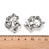 Tibetan Style Alloy Pendants TIBEP-T054-27AS-3