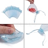 Organza Gift Bags with Drawstring OP-R016-7x9cm-08-4